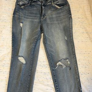 NWOT Maurice’s Plus Size Straight Leg Distressed Jeans!